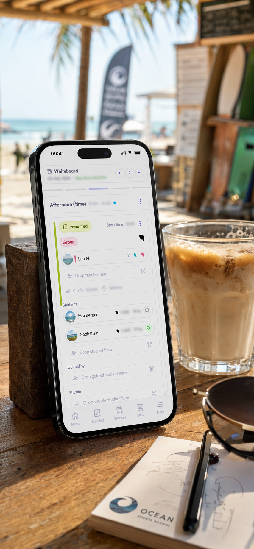 TIDEFORCE live day on mobile