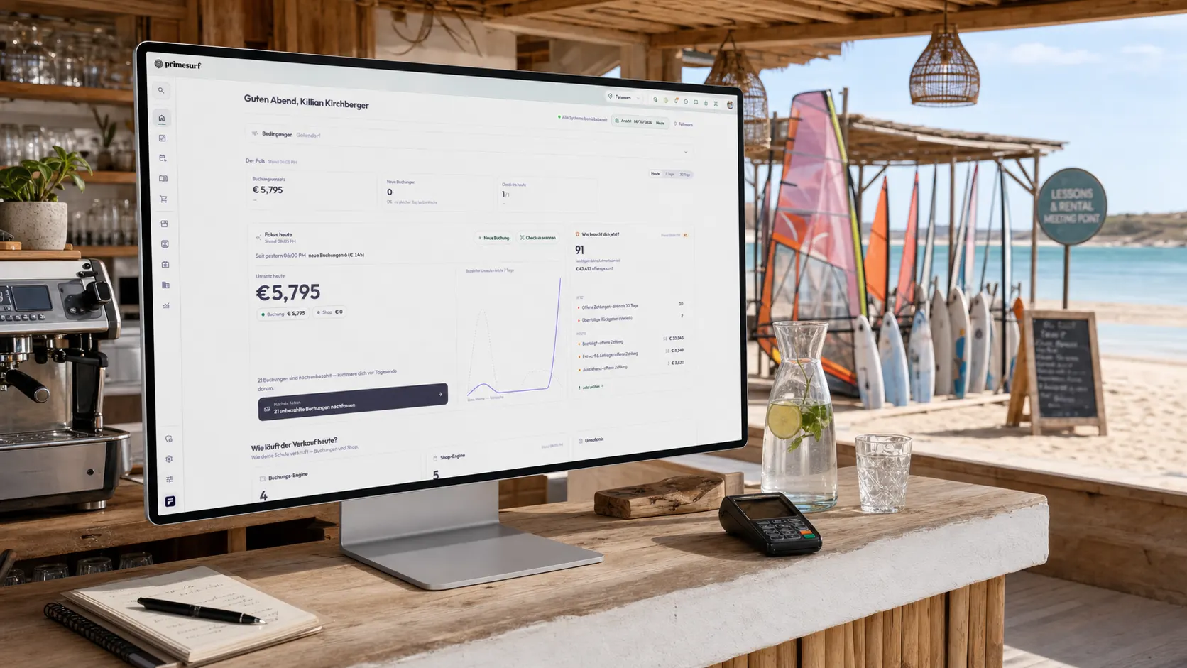 From booking system to business OS