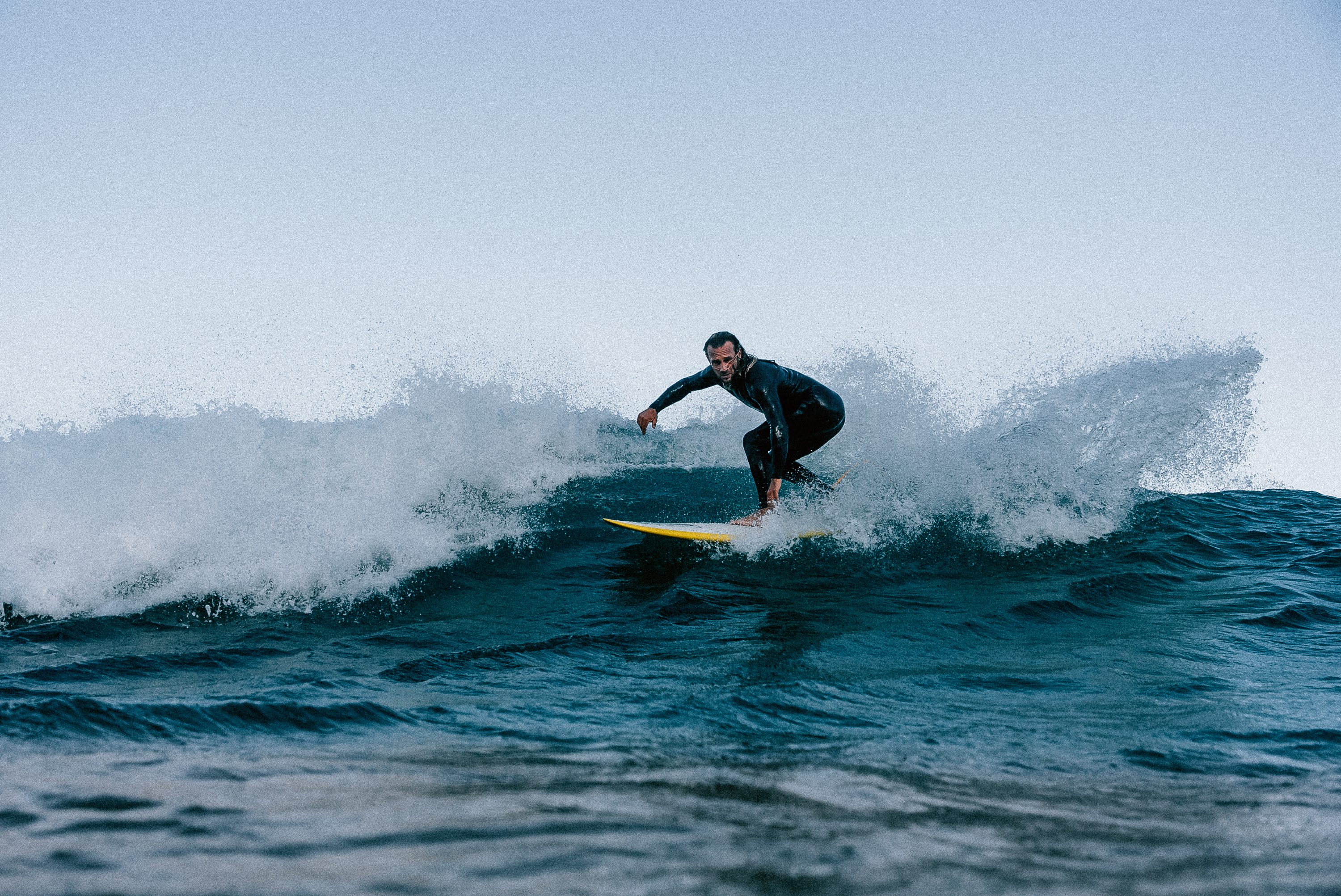 Surf school session on the beach